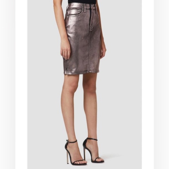 NWOT-Hudson Los Angeles Women's Centerfold Extreme High Rise Skirt - Picture 2 of 8